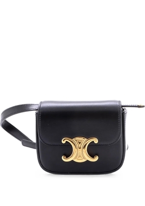 Celine Pre-Owned Claude Leather Mini shoulder bag - Black