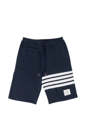 Thom Browne Loopback Tonal 4-Bar sweatshorts - Blue