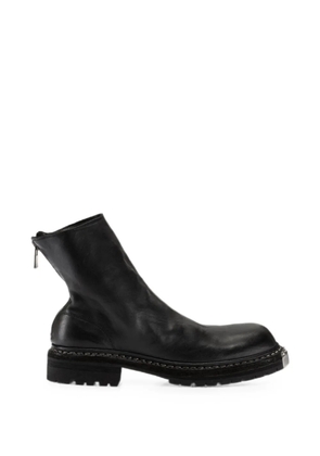 Guidi Big Daddy back-zip boots - Black