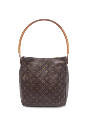 Louis Vuitton Pre-Owned 2001 Monogram Looping GM shoulder bag - Brown
