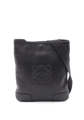 Loewe Pre-Owned 2010s Anagram shoulder bag - Black