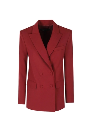 Federica Tosi double-breasted peak-lapel blazer - Red