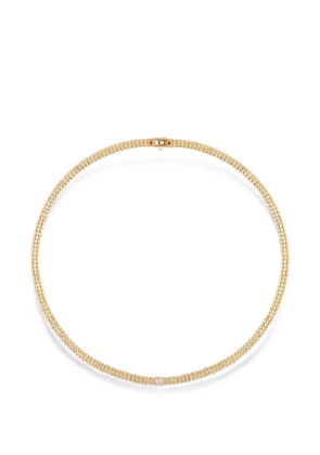 Officina Bernardi Enigma S diamond necklace - Gold