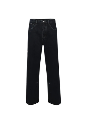 Nahmias distressed straight-leg jeans - Black