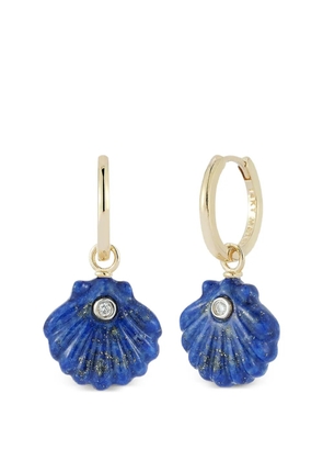 Mateo Venus diamond drop earrings - Gold