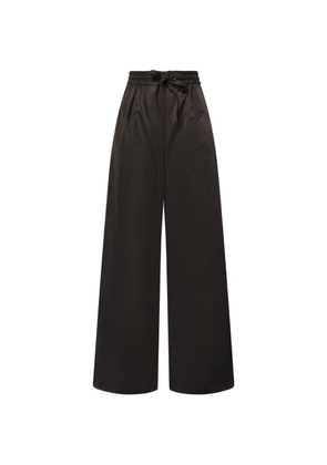 PINKO elasticated drawstring-waist trousers - Brown