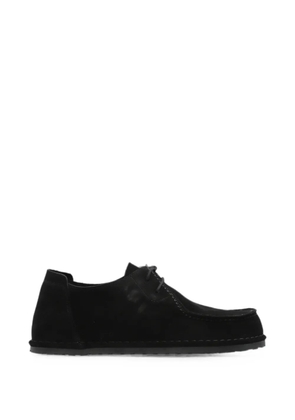 Birkenstock lace-up suede loafers - Black