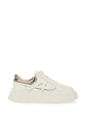 Ash logo-patch sneakers - White