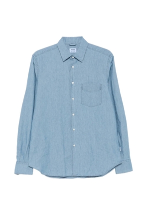 ASPESI chest-pocket long-sleeve shirt - Blue