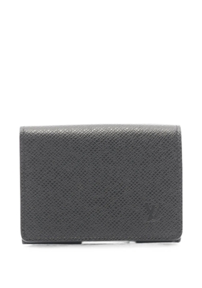 Louis Vuitton Pre-Owned Enveloppe Carte de Visite NM Taiga card holder - Black