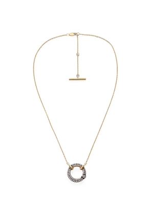 Poche Paris Flow crystal necklace - Gold