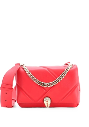 Bvlgari Pre-Owned Serpenti Cabochon Messenger Bag Diagonal Quilted Leather Small crossbody bag - Red