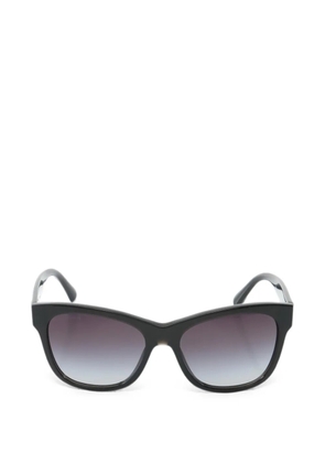 CHANEL Pre-Owned 1986-1988 Coco Mark sunglasses - Black