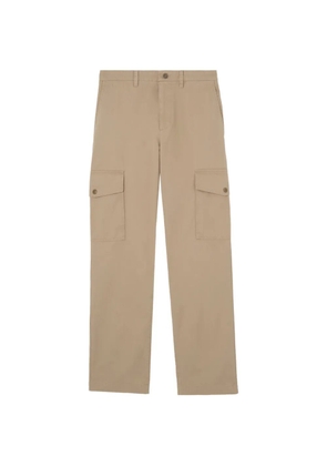 Burberry cotton twill cargo trousers - Neutrals