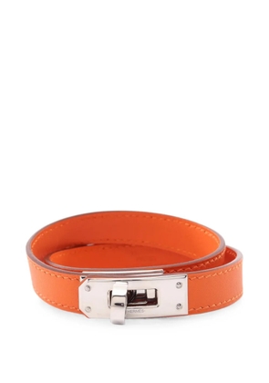 Hermès Pre-Owned 2023 Kelly double-tour bracelet - Orange