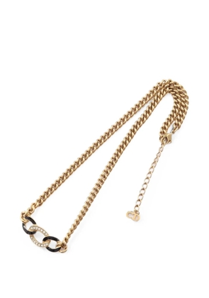 Christian Dior Pre-Owned 2010s curb-chain necklace - Gold