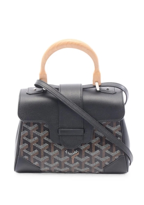 Goyard Pre-Owned 2010s mini Saigon satchel bag - Black