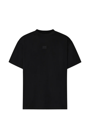 MM6 Maison Margiela logo-patch T-shirt - Black