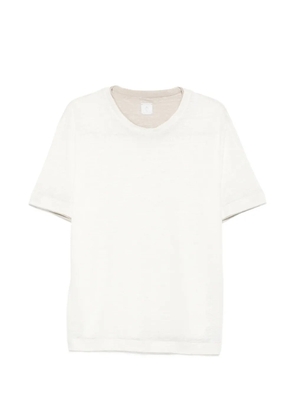 Eleventy layered-detail T-shirt - White