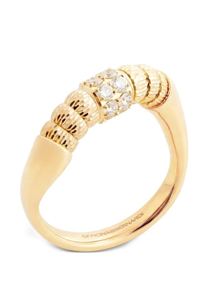 Officina Bernardi Enigma S diamond ring - Gold