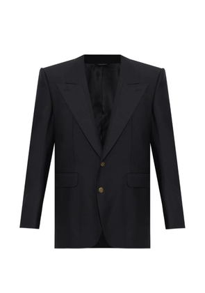 Dolce & Gabbana peak-lapels single-vent blazer - Black