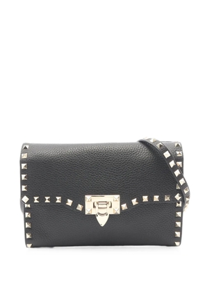 Valentino Garavani Pre-Owned 2010s Rockstud shoulder bag - Black