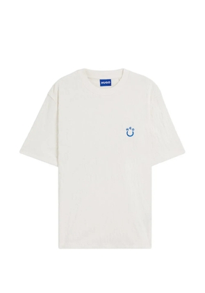 BOSS Nagutee towelling T-shirt - Neutrals