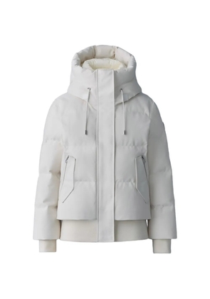 Mackage Nefi-NF quilted hooded jacket - White