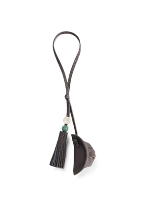 Shanghai Tang Dumpling tassel bag charm - Grey