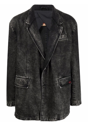 Diesel D-Blaz single-breasted denim blazer - Black