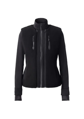 Mackage Dewi shearling-panel ski jacket - Black