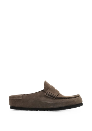 Birkenstock Naples suede shoes - Brown