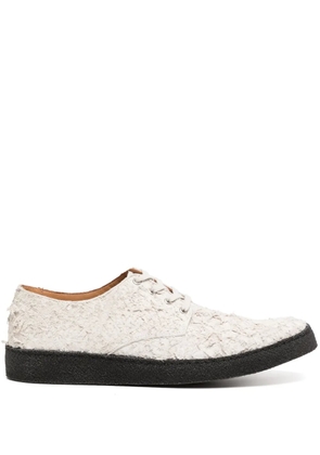 Comme des Garçons Homme Deux George Cox distressed-effect sneakers - White