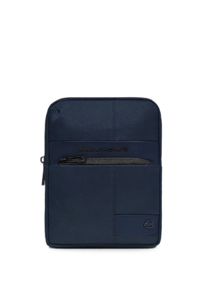PIQUADRO modular logo-plaque bag - Blue