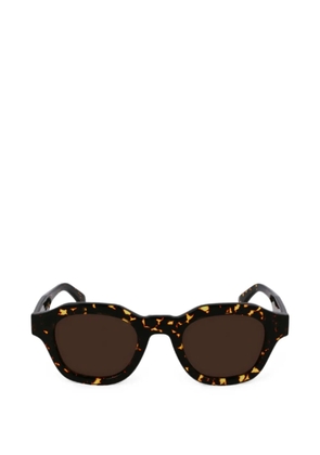 Paul Smith geometric-frame tortoiseshell-effect sunglasses - Brown