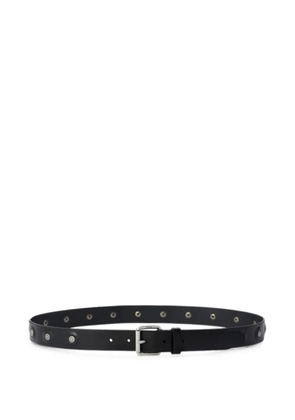LEMAIRE Marguerite belt in vegetable-tanned leather - Black