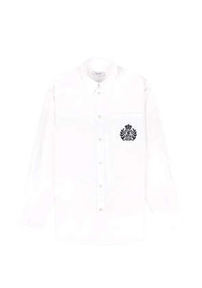 Sporty & Rich NY Crest oversized shirt - White
