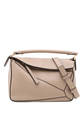 Loewe Pre-Owned 2010-2026 Small Calfskin Puzzle satchel - Neutrals