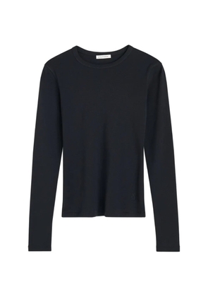 By Malene Birger Brita long-sleeve cotton T-shirt - Black