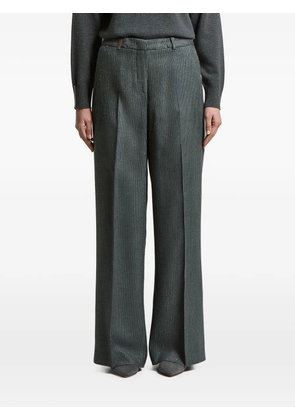 Peserico pressed-crease trousers - Grey