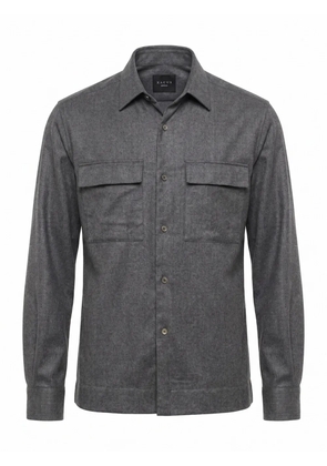 Xacus flap-pocket shirt - Grey