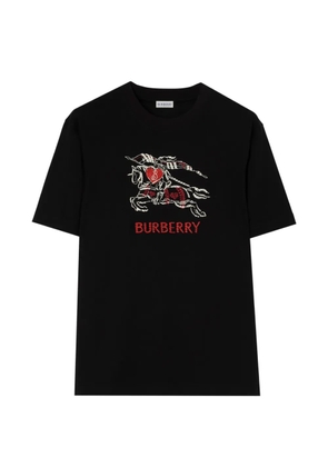 Burberry Heart Knight cotton T-shirt - Black