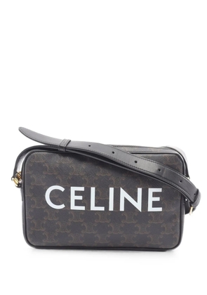 Celine Pre-Owned 2010s Triomphe shoulder bag - Black