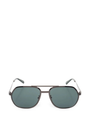 Gucci Pre-Owned 2010s pilot-frame sunglasses - Silver