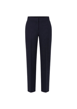 Max Mara pressed tailored trousers - Blue