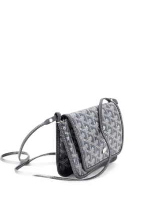 Goyard Pre-Owned Plumet Clutch Wallet Coated Canvas crossbody bag - Grey