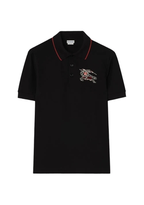 Burberry Heart Knight cotton polo shirt - Black