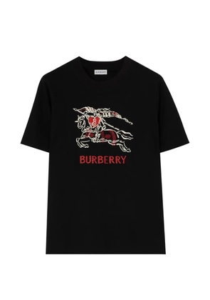 Burberry Heart Knight cotton T-shirt - Black