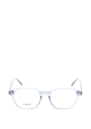 Christian Dior Pre-Owned 2020s square frame glasses - Blue
