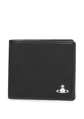 Vivienne Westwood Orb-plaque billfold wallet - Black